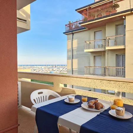 Apartament Panorama Sul Mare By Wehostyou Wifi Clima Parcheggio Porto San Giorgio